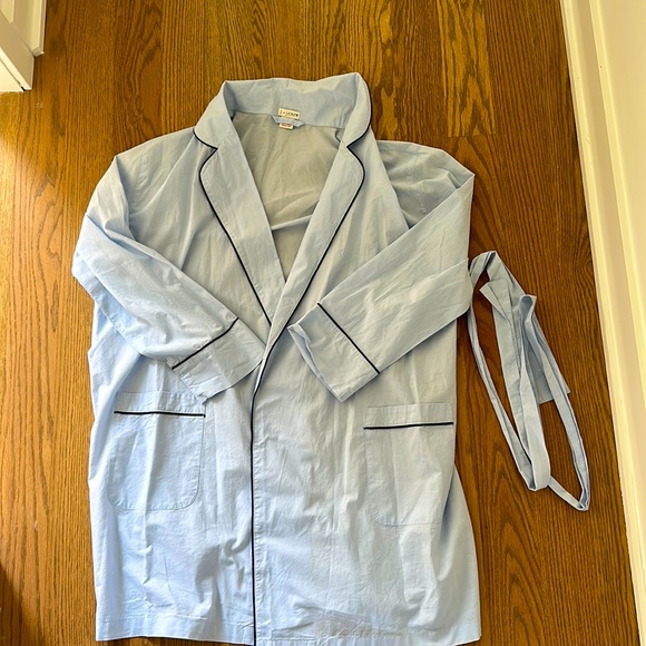 J Crew Light Blue Robe in S/M - Picture 1 of 5